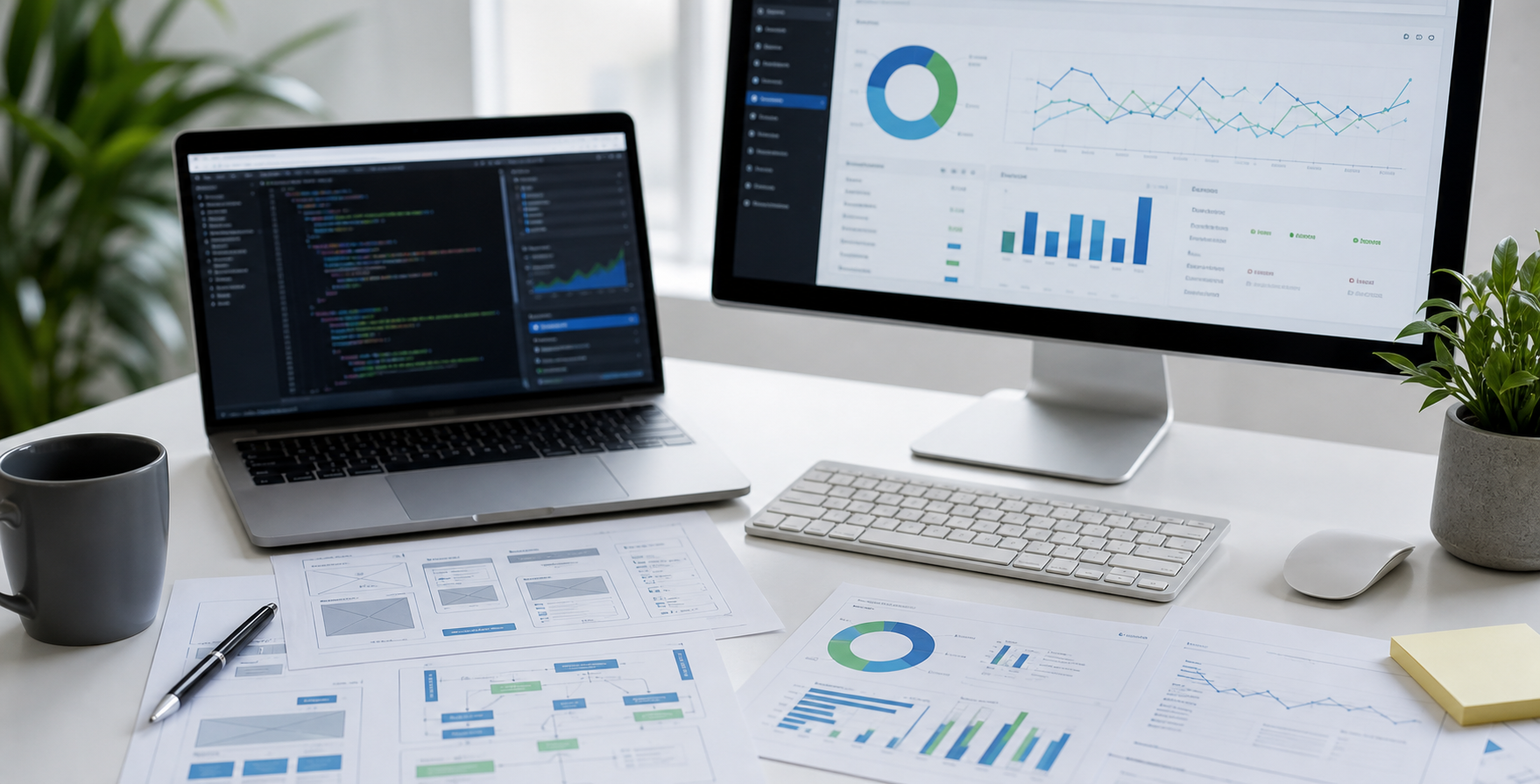 Technical SEO services workspace